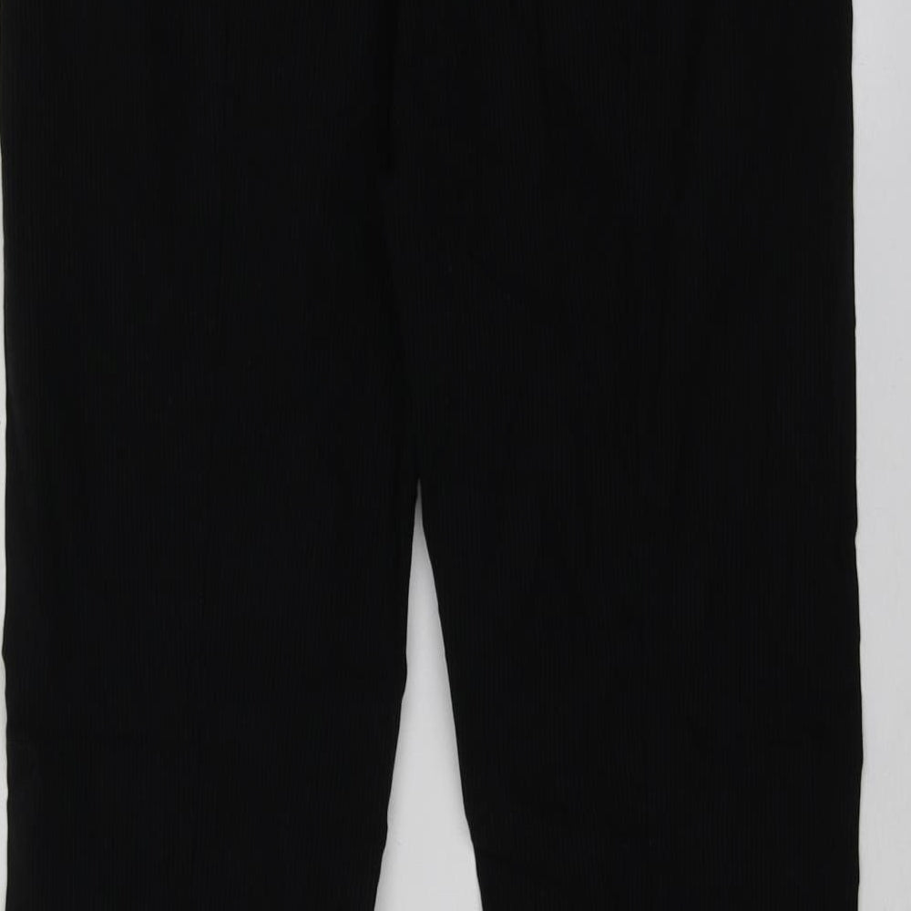 Yessica Womens Black  Viscose Jogger Leggings Size 40 L31 in