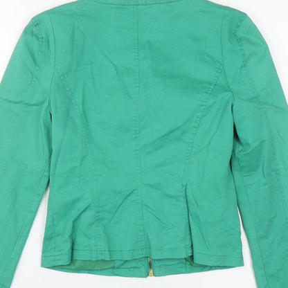 Attentif Womens Green   Jacket  Size 8  Zip