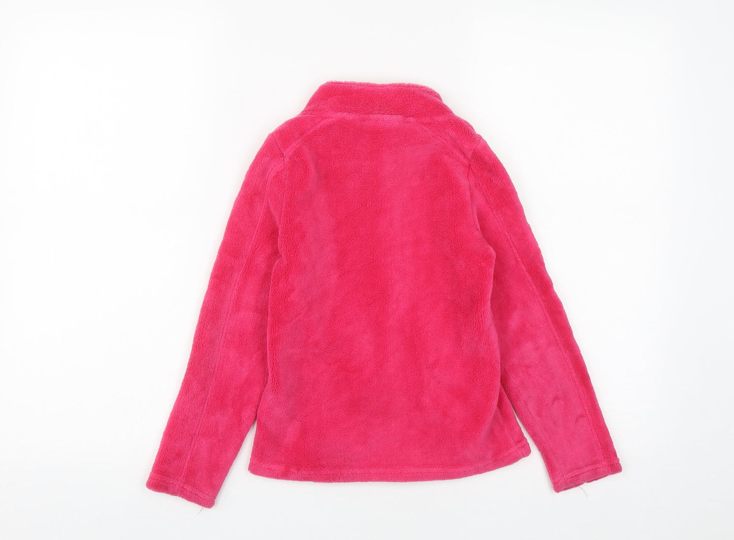 IUPILU Girls Pink  Polyester Full Zip Sweatshirt Size 6 Years  Zip