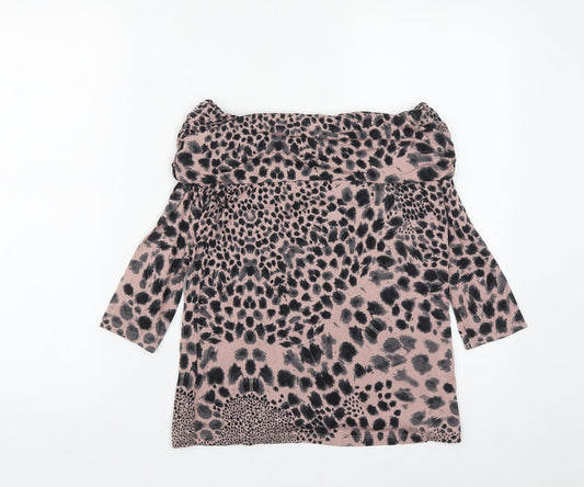 Womens UK Size 6 NEXT Multicoloured Basic Blouse