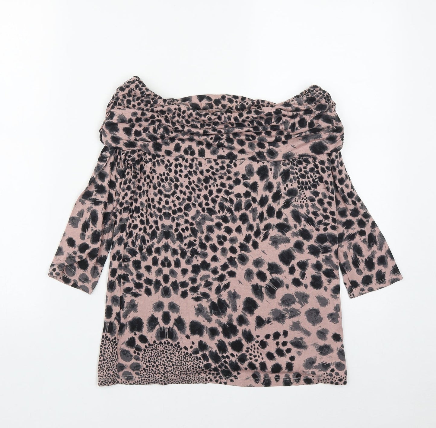 Womens UK Size 6 NEXT Multicoloured Basic Blouse