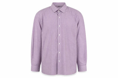 Mens UK Size XL Eterna Purple  Button-Up Long Sleeve Casual Shirt