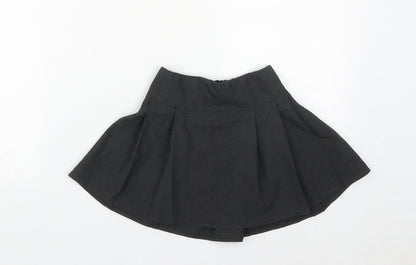 F&F Girls Grey  Polyester A-Line Skirt Size 3-4 Years  Regular
