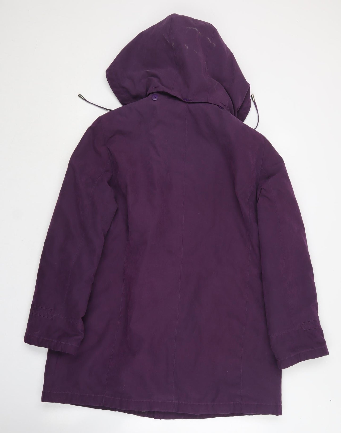 Womens UK Size M BM collection Purple Pea Coat