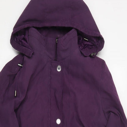Womens UK Size M BM collection Purple Pea Coat