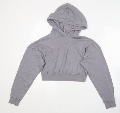 Womens UK Size 10 ASOS Grey Pullover Hoodie