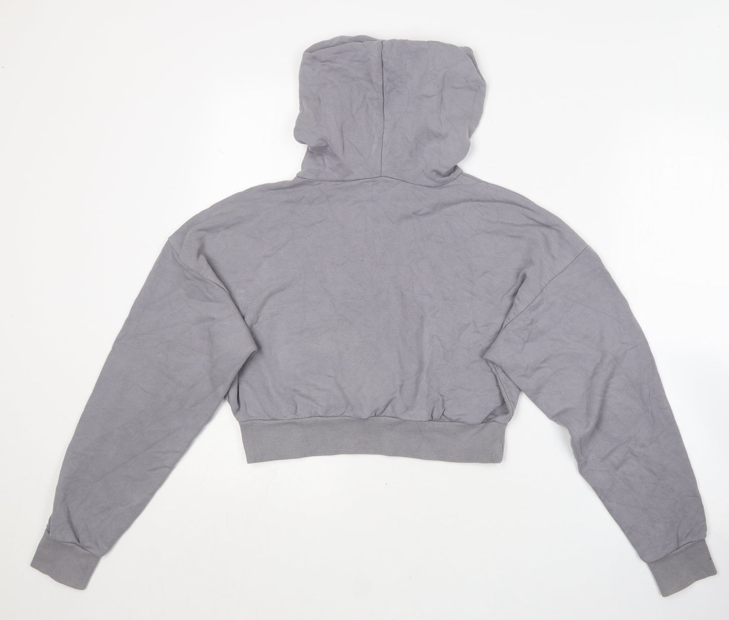 Womens UK Size 10 ASOS Grey Pullover Hoodie