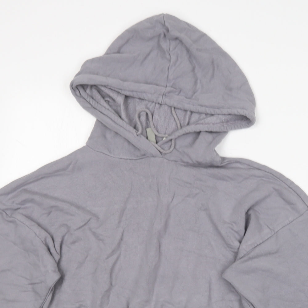 Womens UK Size 10 ASOS Grey Pullover Hoodie