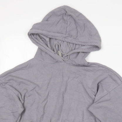 Womens UK Size 10 ASOS Grey Pullover Hoodie