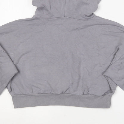 Womens UK Size 10 ASOS Grey Pullover Hoodie