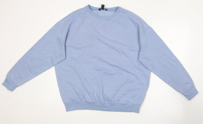 Womens UK Size M New Look Blue Pullover Jumper
