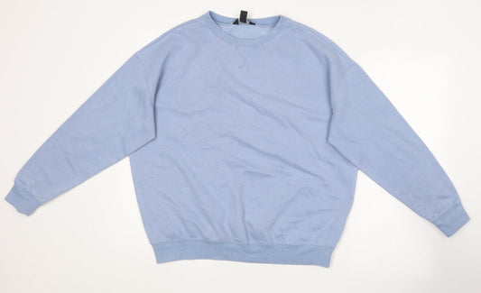 Womens UK Size M New Look Blue Pullover Jumper