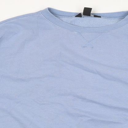 Womens UK Size M New Look Blue Pullover Jumper