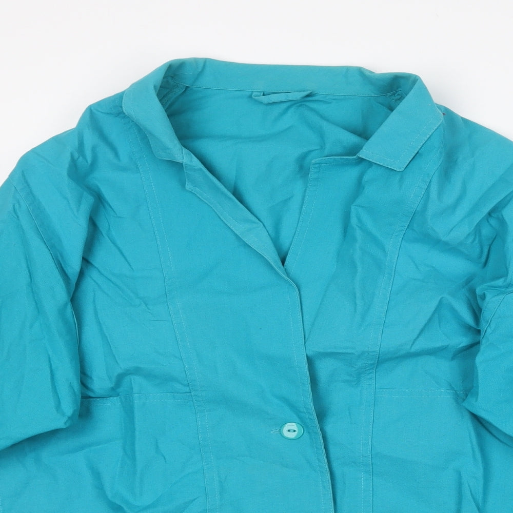 Womens UK Size 14 St Michael Blue Jacket
