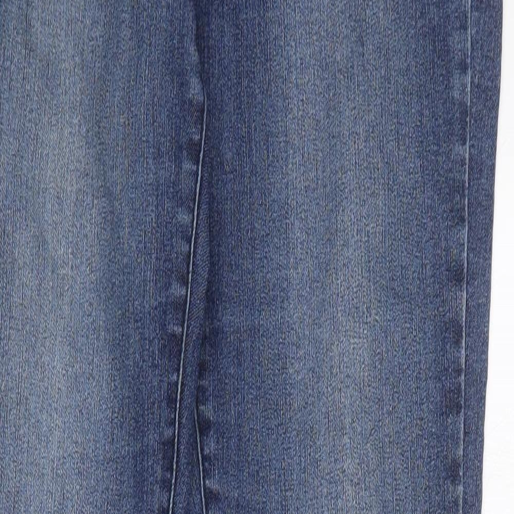 Womens UK Size 28 in Blue Spice Regular Fit Skinny Blue Jeans