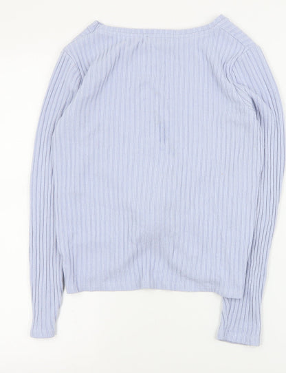 Womens UK Size 10 New Look Blue Pullover Jumper