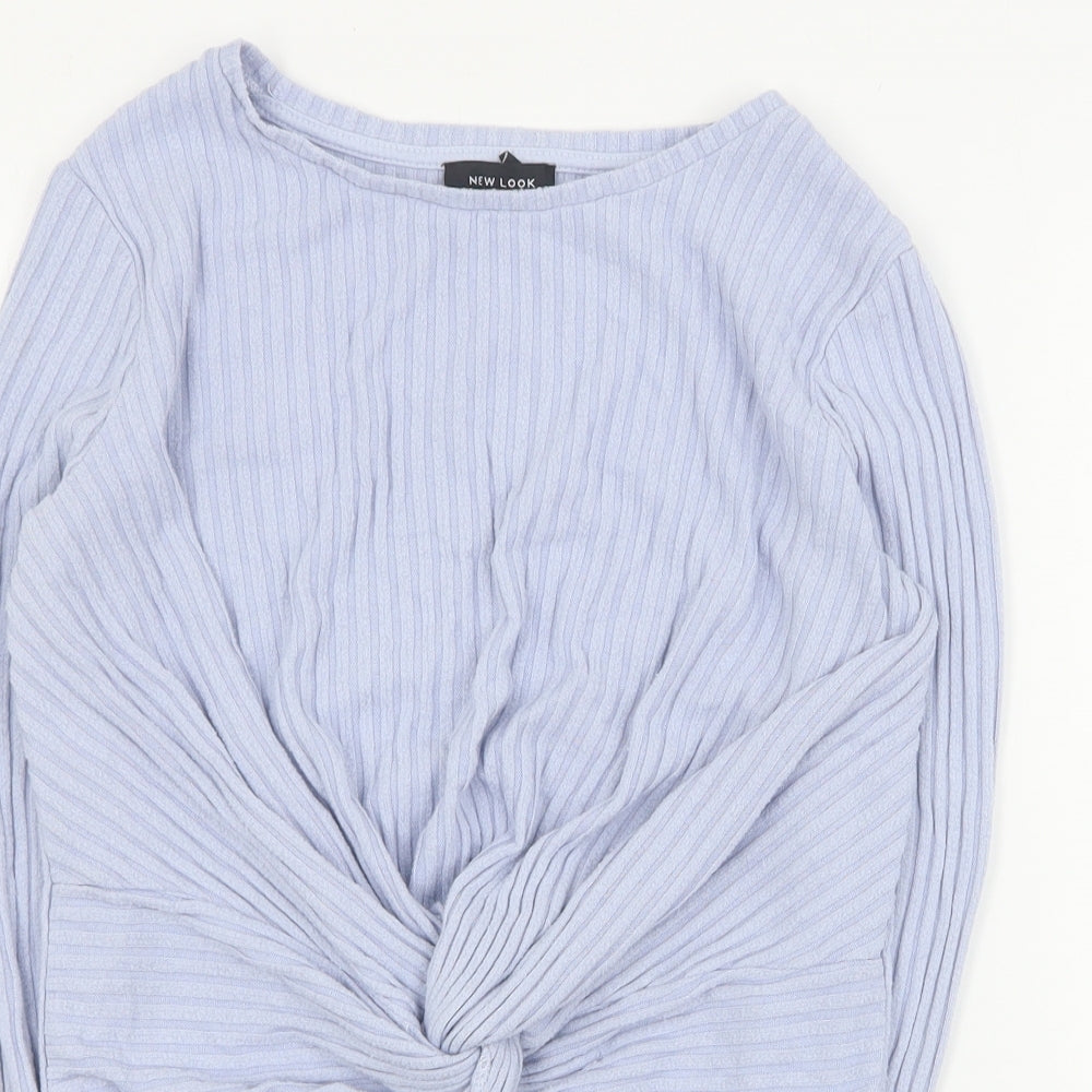Womens UK Size 10 New Look Blue Pullover Jumper
