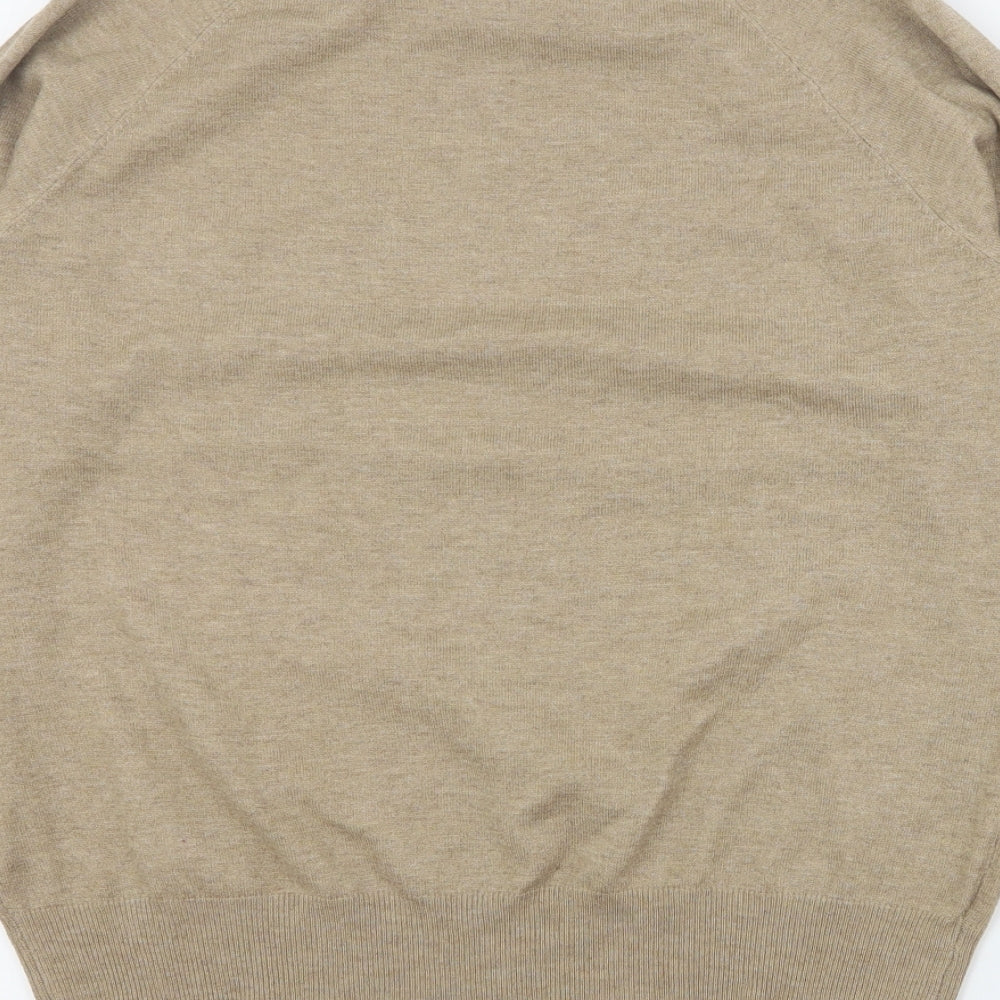 Primark Womens Brown High Neck  Polyester Pullover Jumper Size M