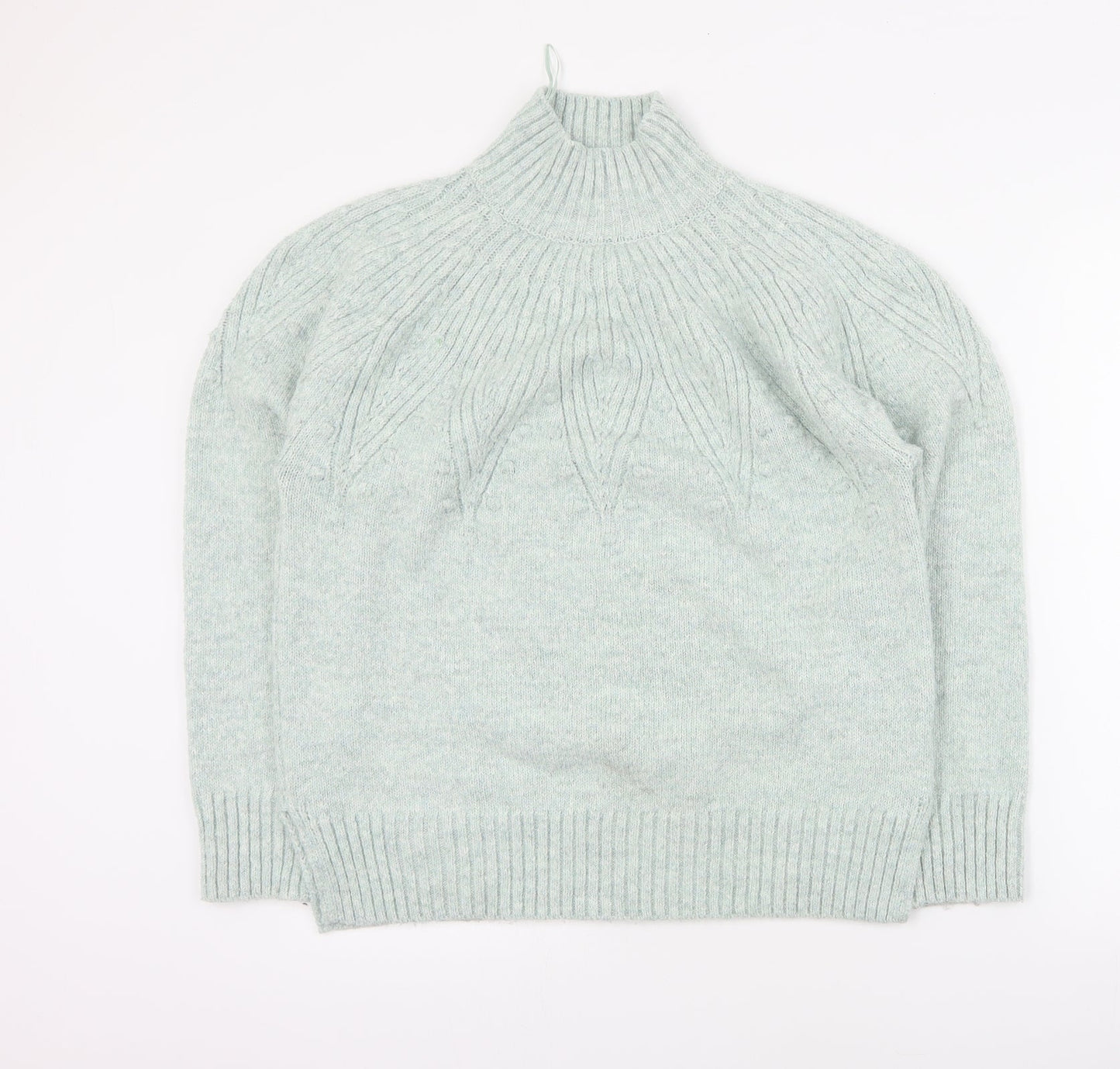 Womens UK Size M Marks and Spencer Blue Pullover Jumper