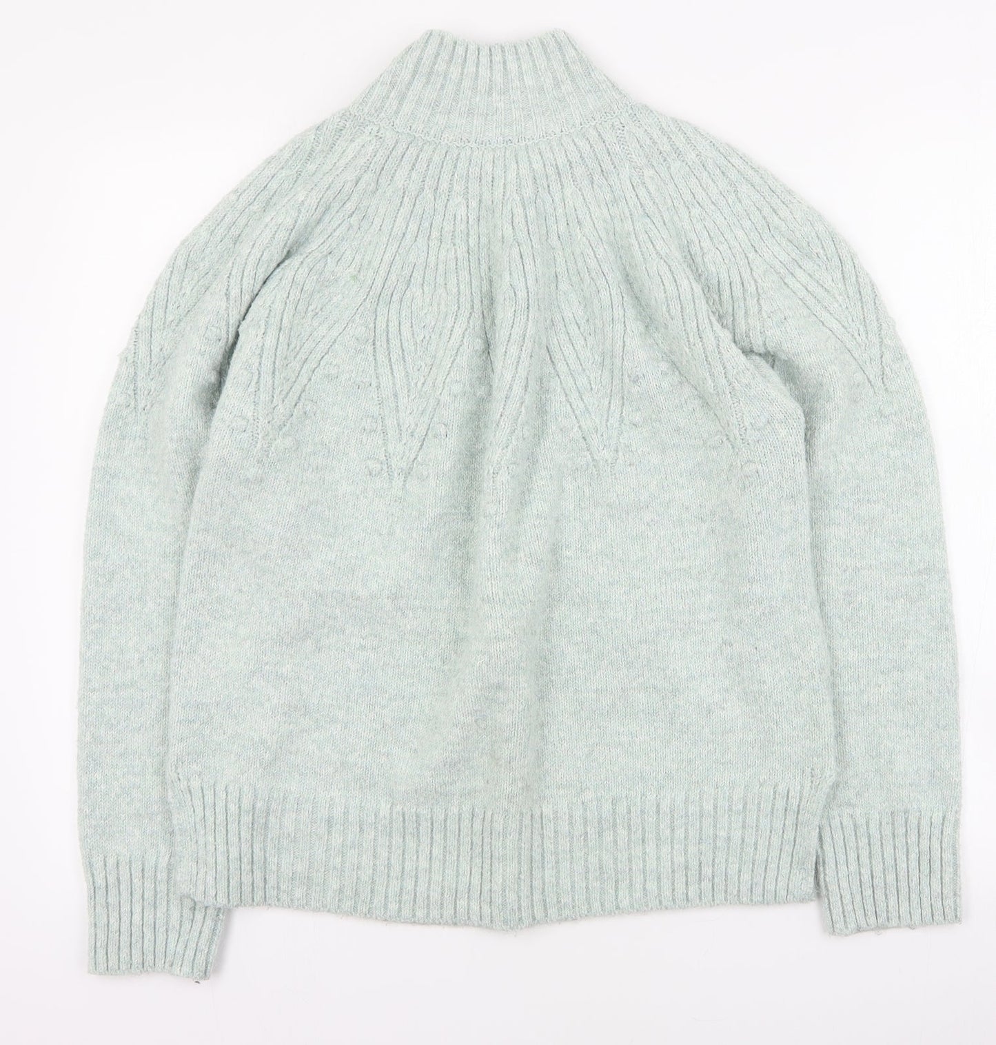Womens UK Size M Marks and Spencer Blue Pullover Jumper