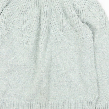 Womens UK Size M Marks and Spencer Blue Pullover Jumper