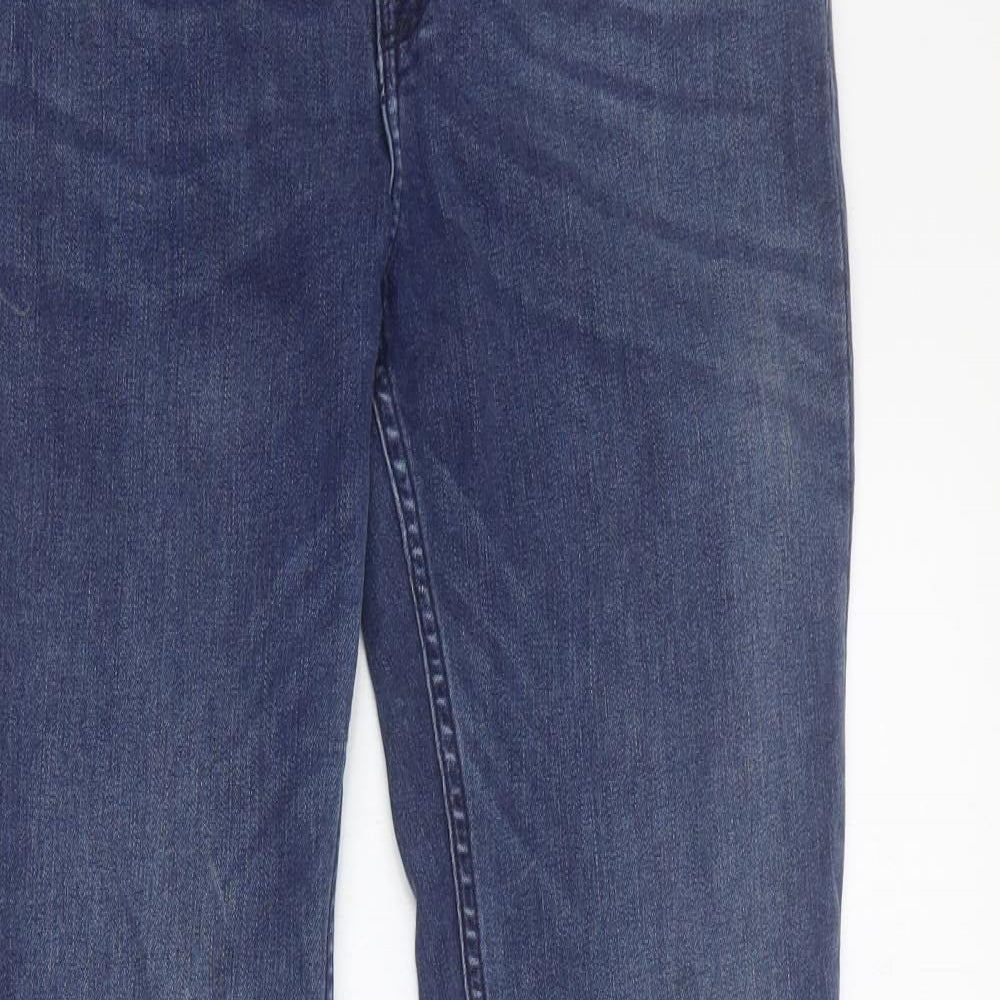 Garcis Jeans Womens Blue  Cotton Skinny Jeans Size 28 in L32 in Regular Zip