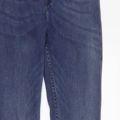 Garcis Jeans Womens Blue  Cotton Skinny Jeans Size 28 in L32 in Regular Zip