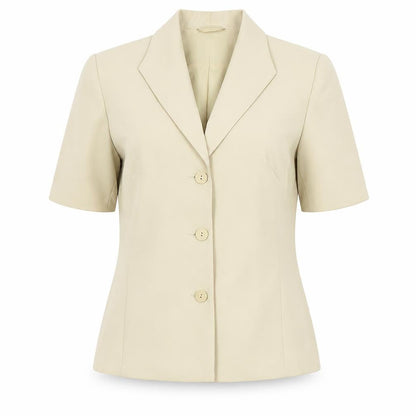 Womens UK Size 12 AMARANTO Beige Jacket