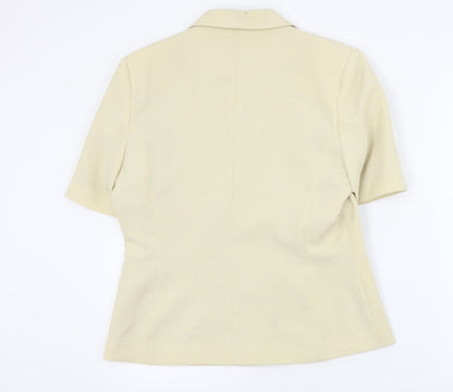 Womens UK Size 12 AMARANTO Beige Jacket