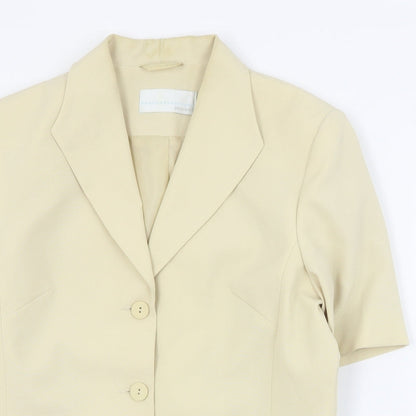 Womens UK Size 12 AMARANTO Beige Jacket