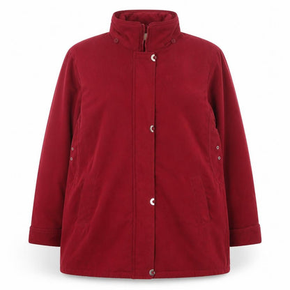 Classics Womens Red   Pea Coat Coat Size 18  Zip