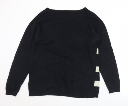 Womens UK Size 16 Savoir Black Pullover Jumper