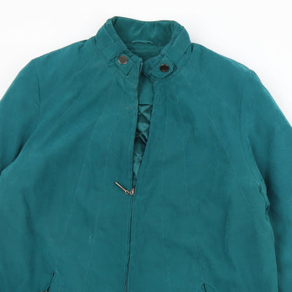 Womens UK Size M BM Green Overcoat