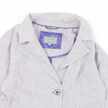 Womens UK Size 14 Marks and Spencer Purple Jacket