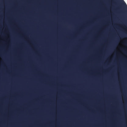 Mens UK Size 38 Preworn Regular Blue Suit Jacket