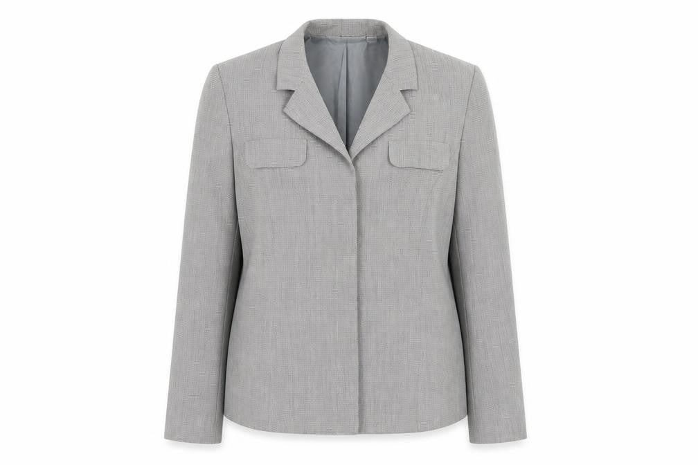 Next Womens Grey   Jacket Blazer Size 12  Button