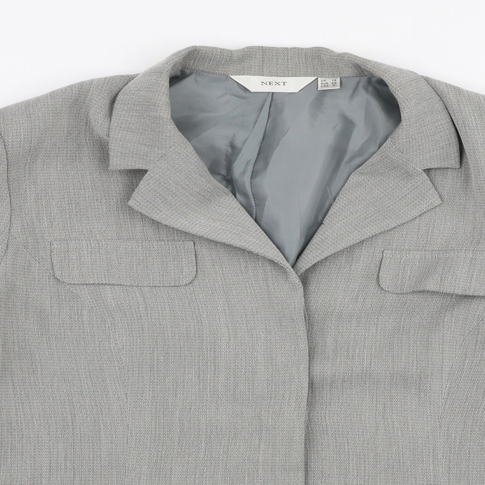 Womens UK Size 12 NEXT Grey Jacket