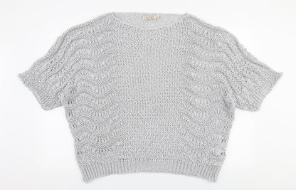 Womens UK Size XL Nada Del Riccio Grey Pullover Jumper