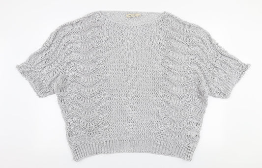 Womens UK Size XL Nada Del Riccio Grey Pullover Jumper