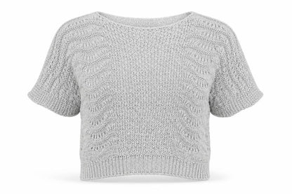 Womens UK Size XL Nada Del Riccio Grey Pullover Jumper