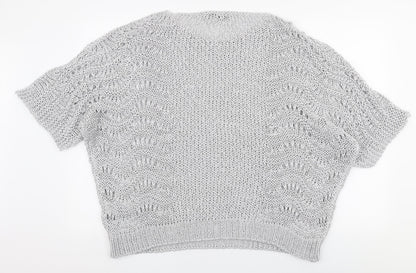Womens UK Size XL Nada Del Riccio Grey Pullover Jumper
