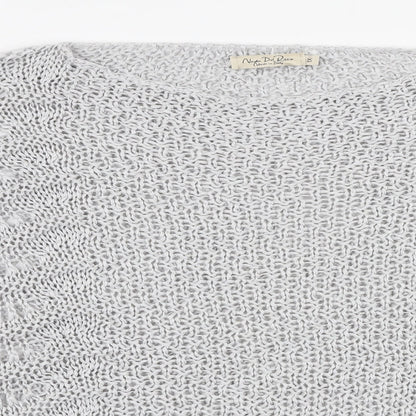 Womens UK Size XL Nada Del Riccio Grey Pullover Jumper