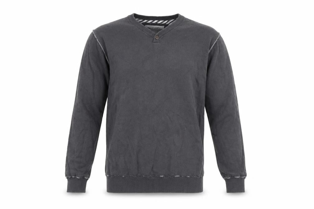 Mens UK Size S BHS Grey Pullover Jumper