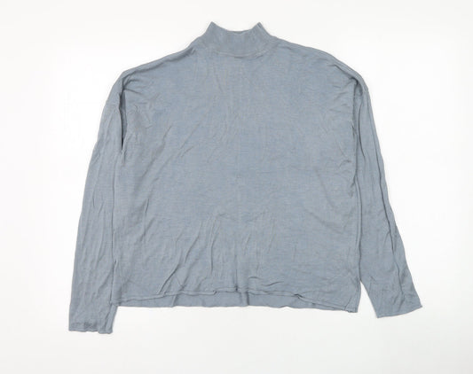 Womens UK Size S H&M Blue Pullover Jumper