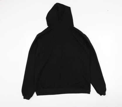 Portobello Womens Black  Cotton Pullover Hoodie Size 16  Pullover - J'adore Paris