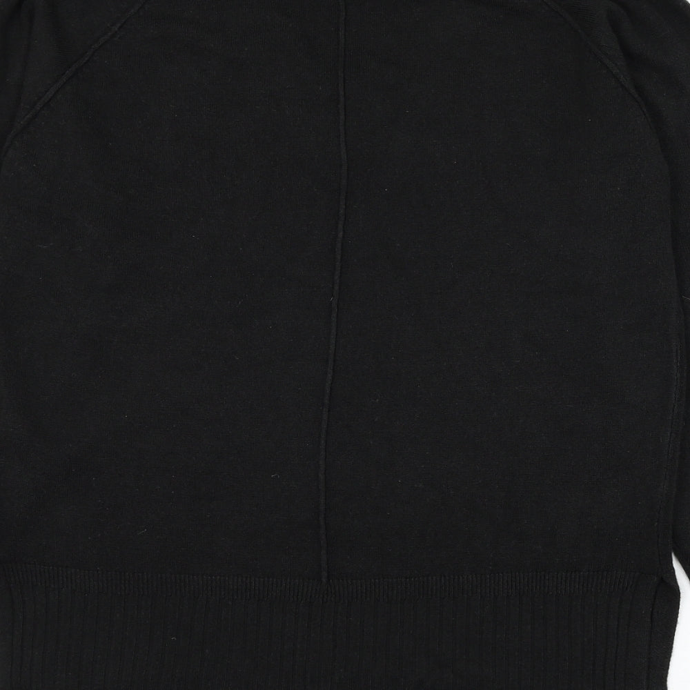 Womens UK Size S NEXT Black Pullover Jumper