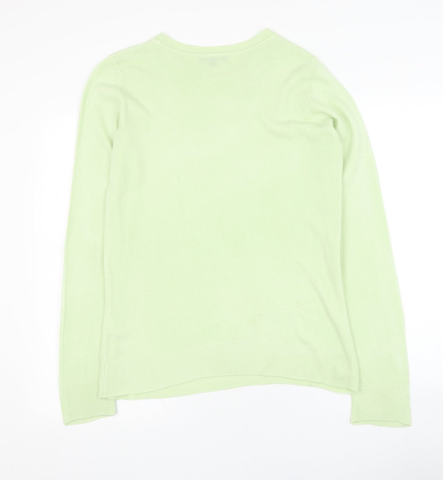 Womens UK Size 10 Bonmarché Green Pullover Jumper
