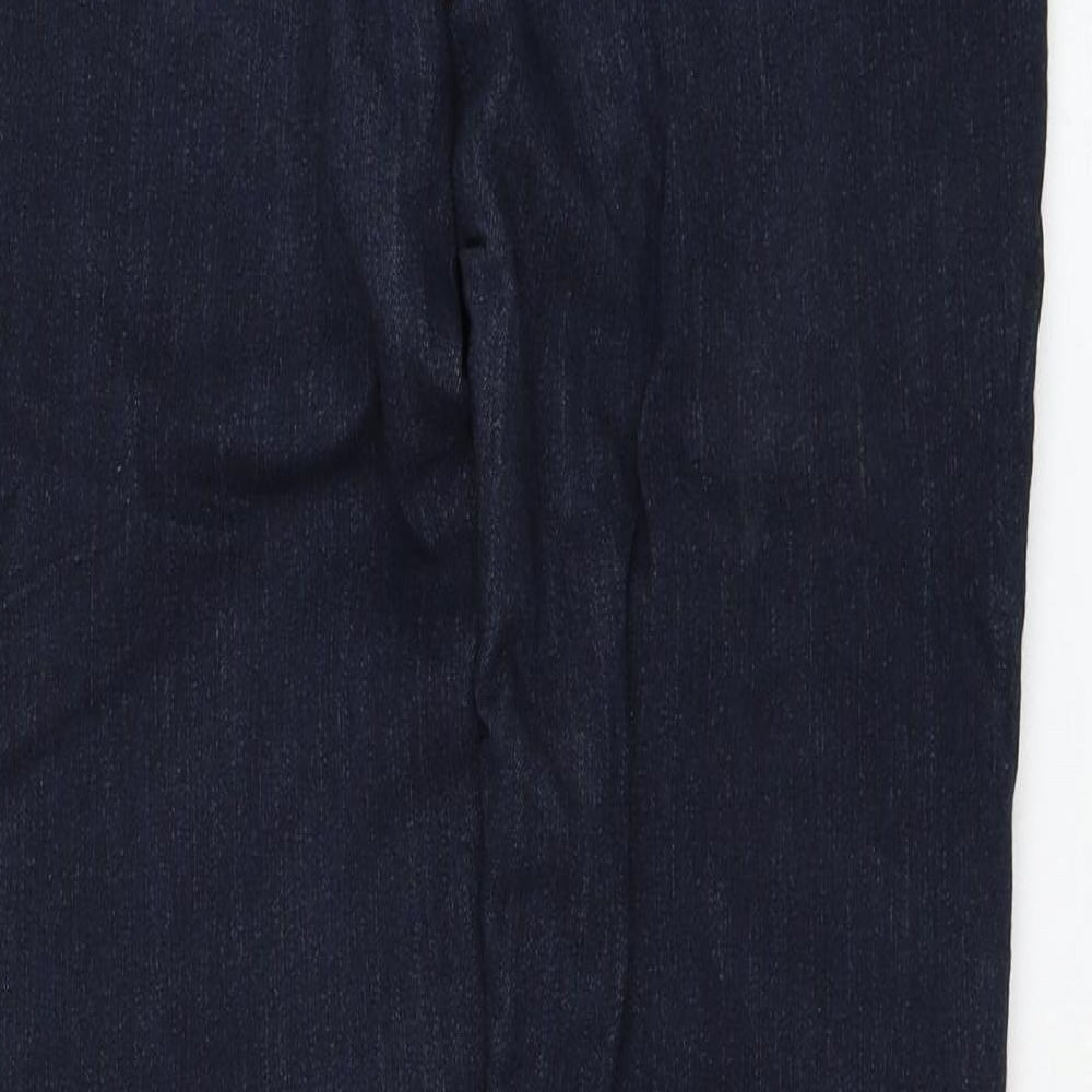 TU Womens Blue  Viscose Skinny Jeans Size 10 L31 in Regular Zip