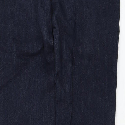 TU Womens Blue  Viscose Skinny Jeans Size 10 L31 in Regular Zip