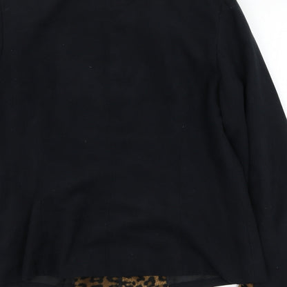 Pastiche Womens Black   Jacket  Size 16  Zip